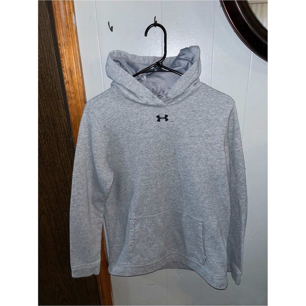 Under Armour Gray Pullover Hoodie size Medium